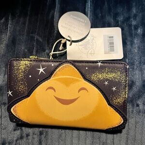 NWT Loungefly and Disney Wish Glow in the Dark wallet